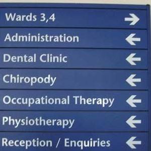 Hospital Signage in India