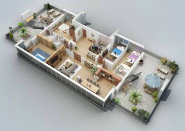 3D Floor Plans