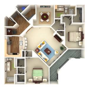 3D Floor Plans