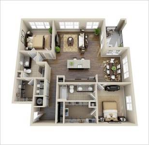 3D Floor Plans