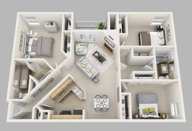 3D Floor Plans