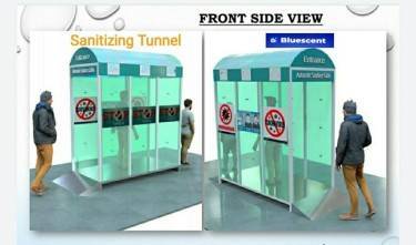 Sanitizing Tunnel